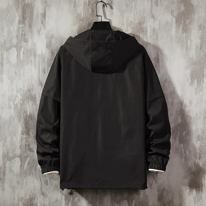 Men's Streetwear Windbreaker Jacket