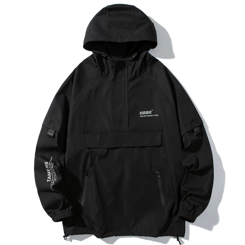 Men's Streetwear Windbreaker Jacket